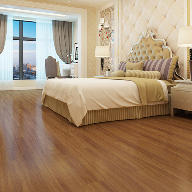 BowLift | PVC Flooring Peel and Stick Smooth Wood Look Rectangular Vinyl Floor