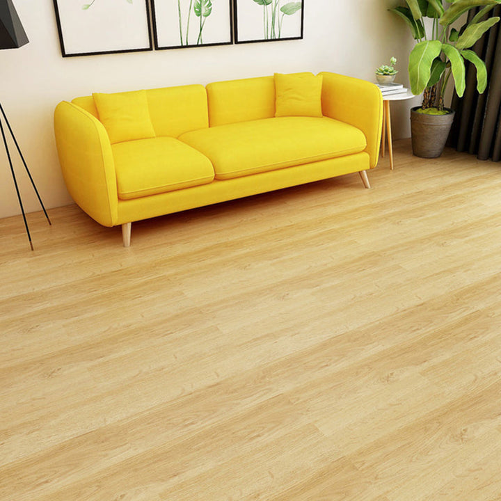 BowLift | PVC Flooring Peel and Stick Smooth Wood Look Rectangular Vinyl Floor