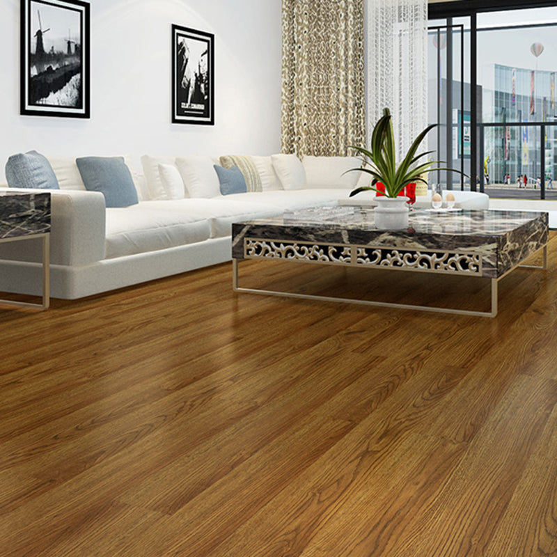 BowLift | Rectangle PVC Floor Covering Peel and Stick Smooth Wood Look Vinyl Flooring