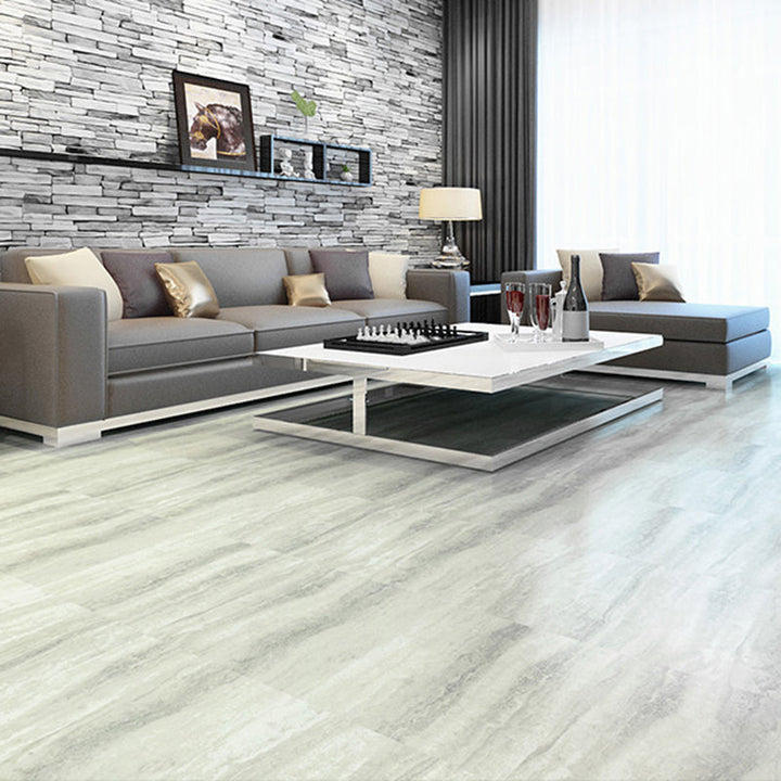 BowLift | Rectangular PVC Floor Covering Peel and Stick Matte Stone Look Vinyl Floor