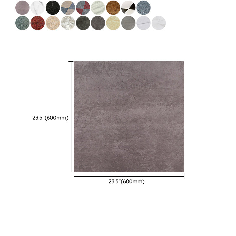 BowLift | Rectangular PVC Floor Covering Peel and Stick Matte Stone Look Vinyl Floor