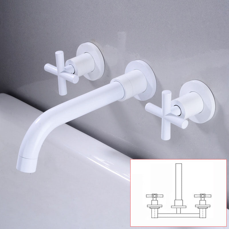 BowLift | Modern Wall Mounted Fixture Bathroom Bathtub Mixer Faucet
