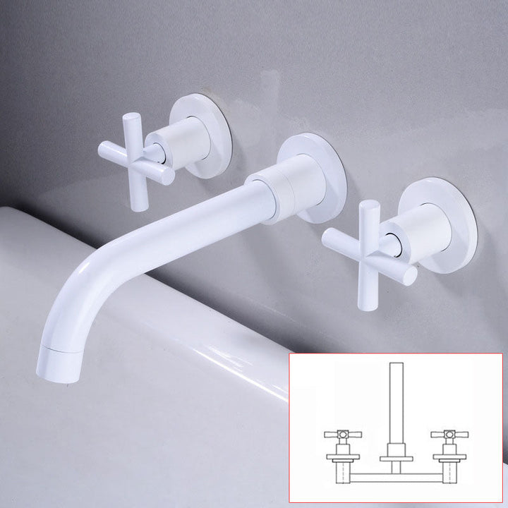 BowLift | Modern Wall Mounted Fixture Bathroom Bathtub Mixer Faucet