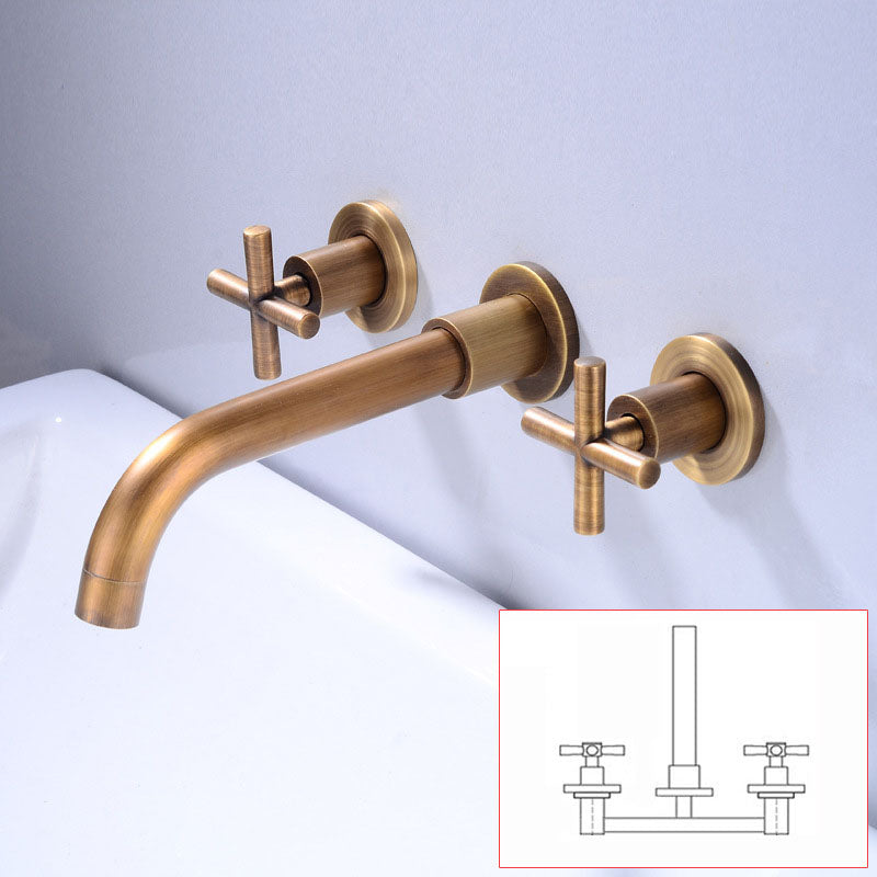BowLift | Modern Wall Mounted Fixture Bathroom Bathtub Mixer Faucet