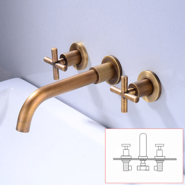 BowLift | Modern Wall-Mounted Faucet Bathroom Lever Bathtub Faucet