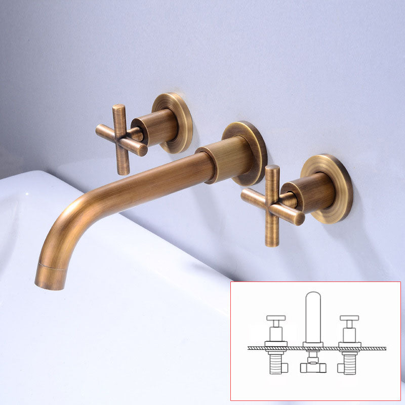 BowLift | Modern Wall Mounted Fixture Bathroom Bathtub Mixer Faucet