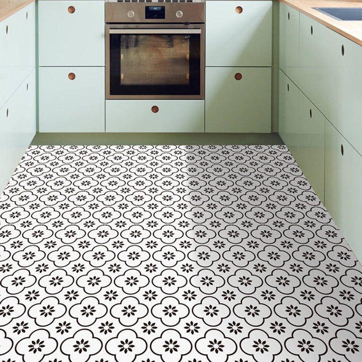 BowLift | Square Peel and Stick Back Wall Plastic Single Tile Wallpaper with Non-Slip Surface