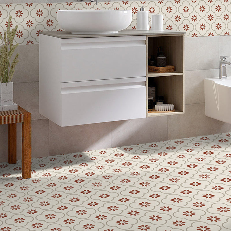 BowLift | Square Peel and Stick Back Wall Plastic Single Tile Wallpaper with Non-Slip Surface