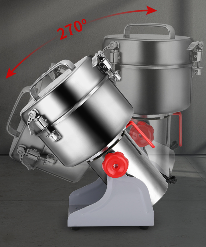 BowLift | Versatile Commercial-Grade Electric Grain Mill Grinder for Spices, Herbs, and Cereals