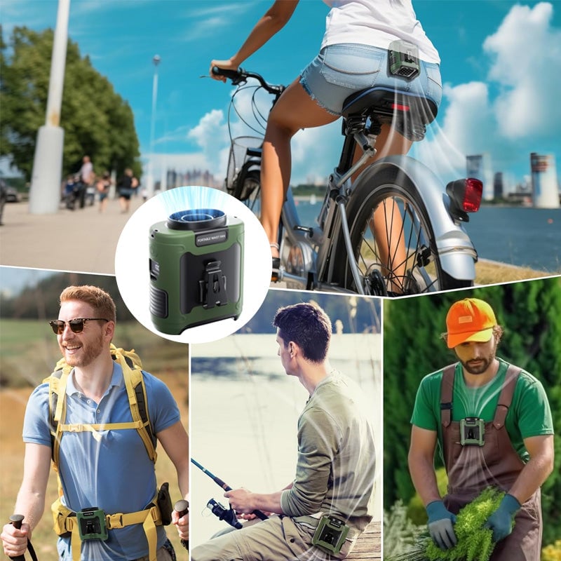 AirBelt Hands-free Belt Fan USB | Bowlift