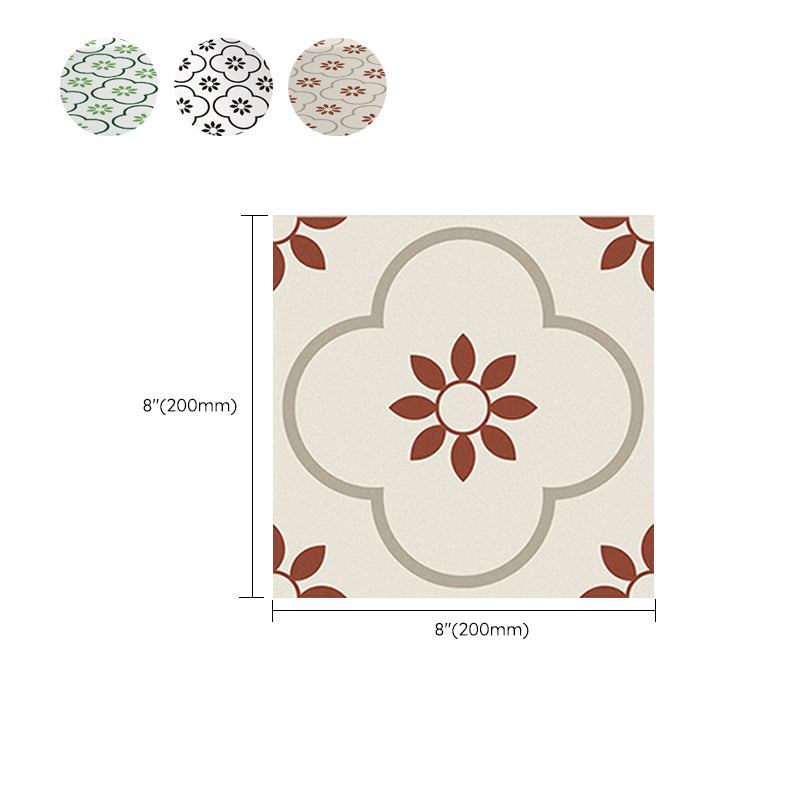 BowLift | Square Peel and Stick Back Wall Plastic Single Tile Wallpaper with Non-Slip Surface