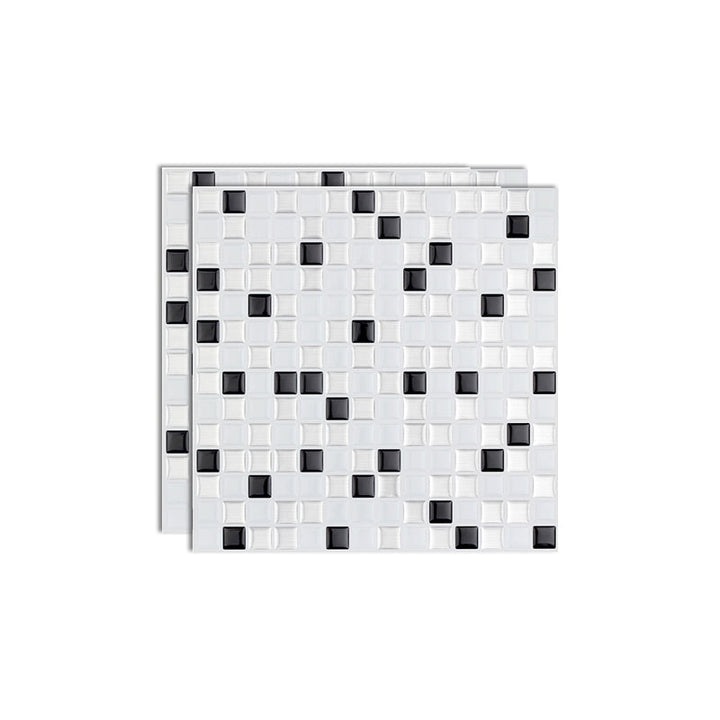 BowLift | Square Peel & Stick Mosaic Tile Plastic Mesh Peel & Stick Mosaic Tile