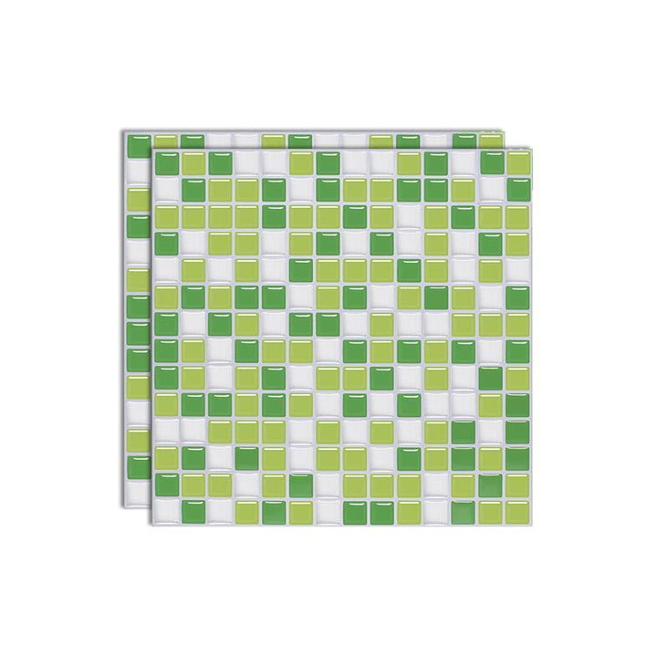 BowLift | Square Peel & Stick Mosaic Tile Plastic Mesh Peel & Stick Mosaic Tile