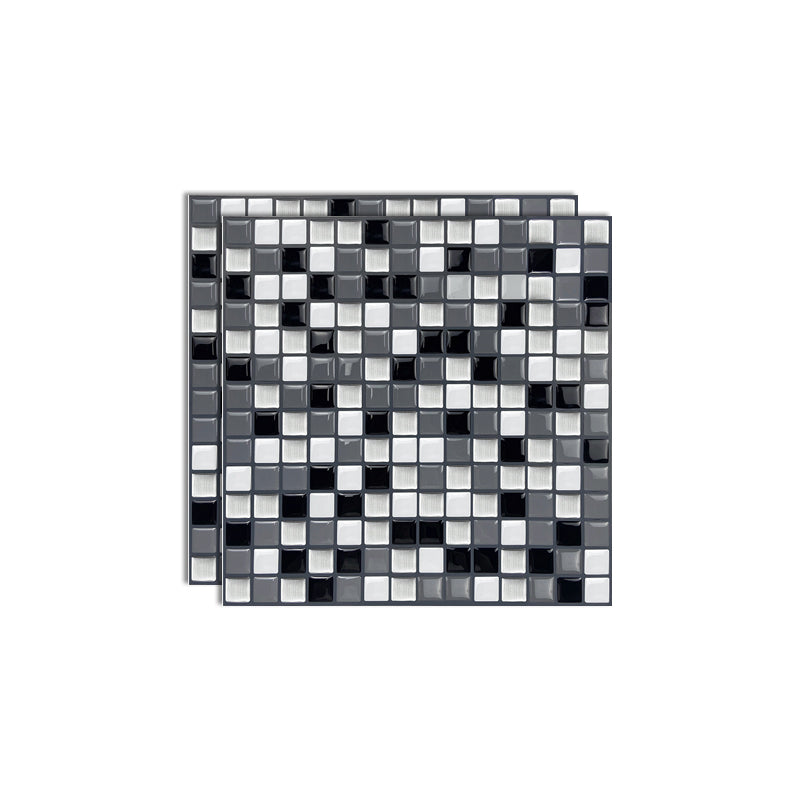 BowLift | Square Peel & Stick Mosaic Tile Plastic Mesh Peel & Stick Mosaic Tile
