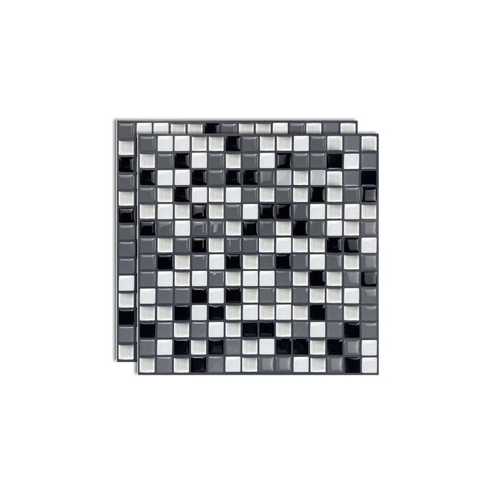 BowLift | Square Peel & Stick Mosaic Tile Plastic Mesh Peel & Stick Mosaic Tile