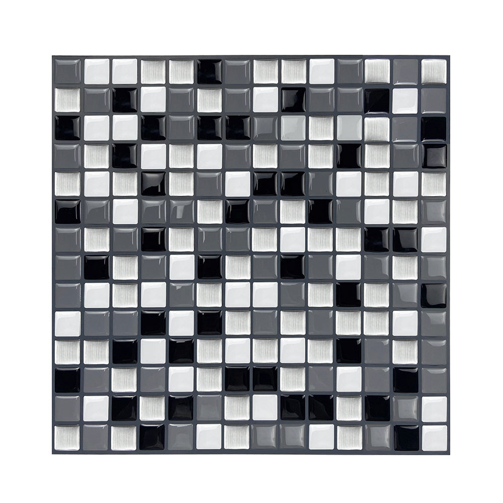 BowLift | Square Peel & Stick Mosaic Tile Plastic Mesh Peel & Stick Mosaic Tile