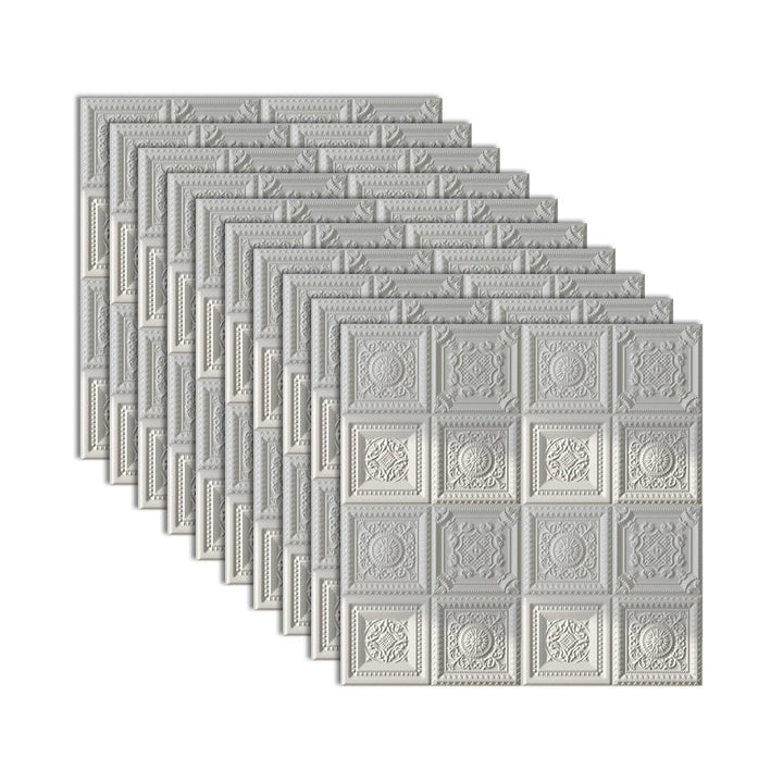 BowLift | Industrial 3D-Print Wall Shelf Bathroom Living Room Wall Panels Set of 10