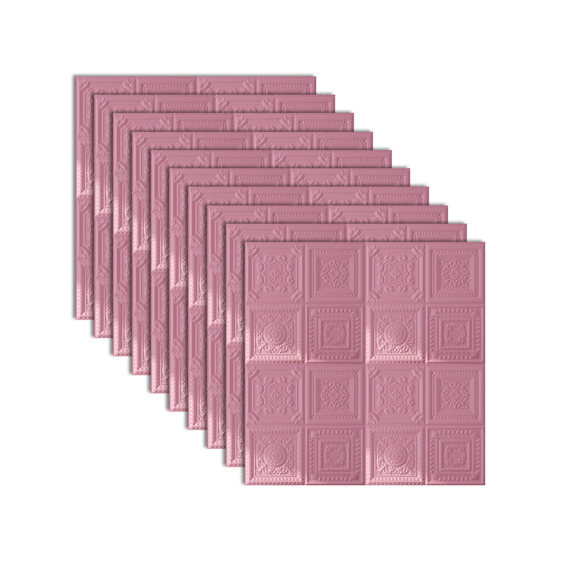 BowLift | Industrial 3D-Print Wall Shelf Bathroom Living Room Wall Panels Set of 10