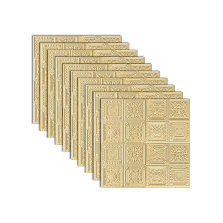 BowLift | Industrial 3D-Print Wall Shelf Bathroom Living Room Wall Panels Set of 10