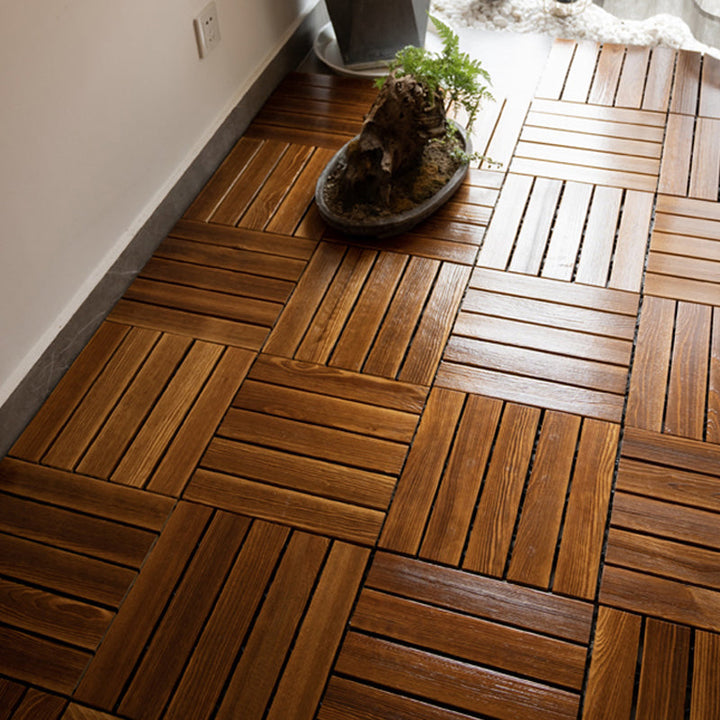 BowLift | Tradition Waterproof Floor Tile Smooth Click Lock Pine Wood for the Living Room