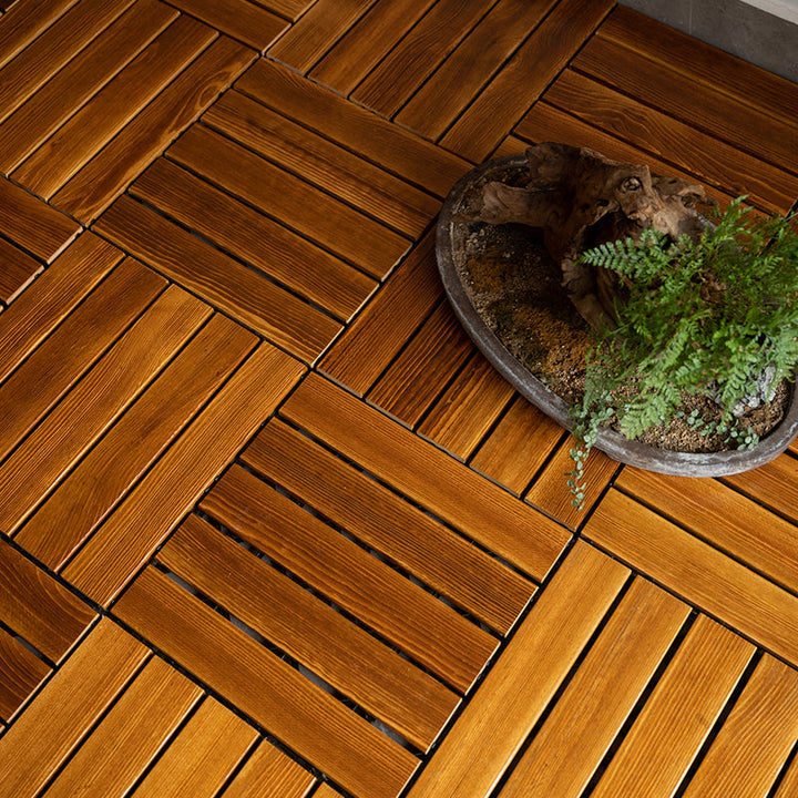 BowLift | Tradition Waterproof Floor Tile Smooth Click Lock Pine Wood for the Living Room