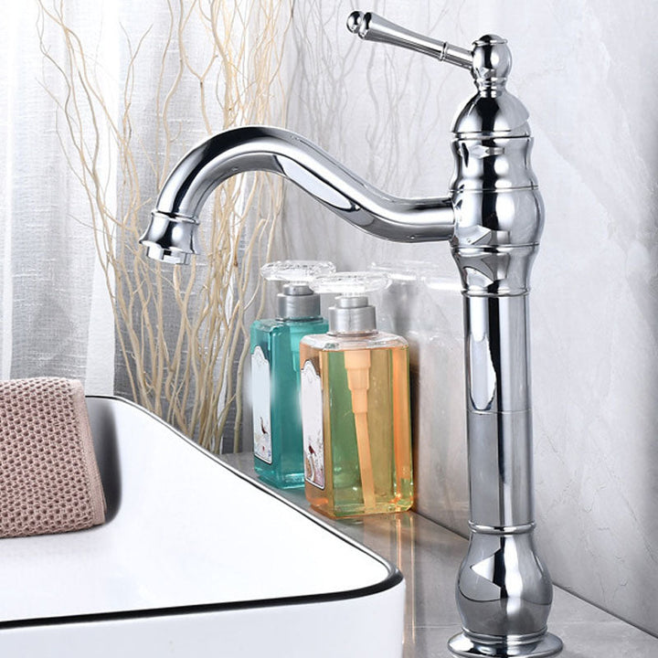 BowLift | Vintage Bathroom Bathtub Faucet Single Lever Wall Mounted Bathtub Faucet