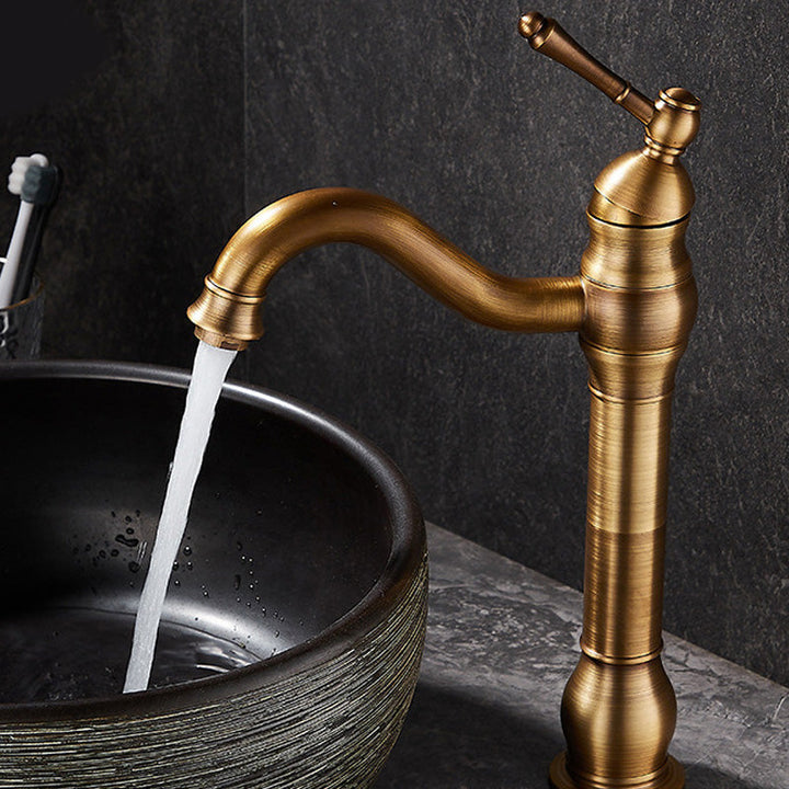 BowLift | Vintage Bathroom Bathtub Faucet Single Lever Wall Mounted Bathtub Faucet