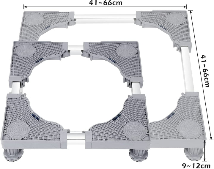 Washing machine underframe base adjustable | Bowlift