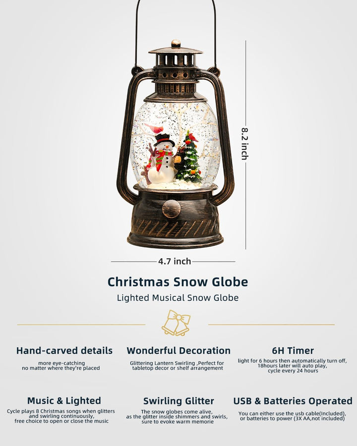 BowLift | Autumn Gloss Decorative Lamp with Pumpkins – Warm LED Light and 6-Hour Timer