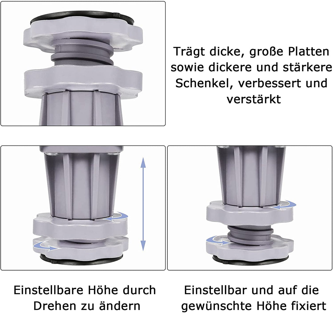 Washing machine stand adjustable movable | Bowlift