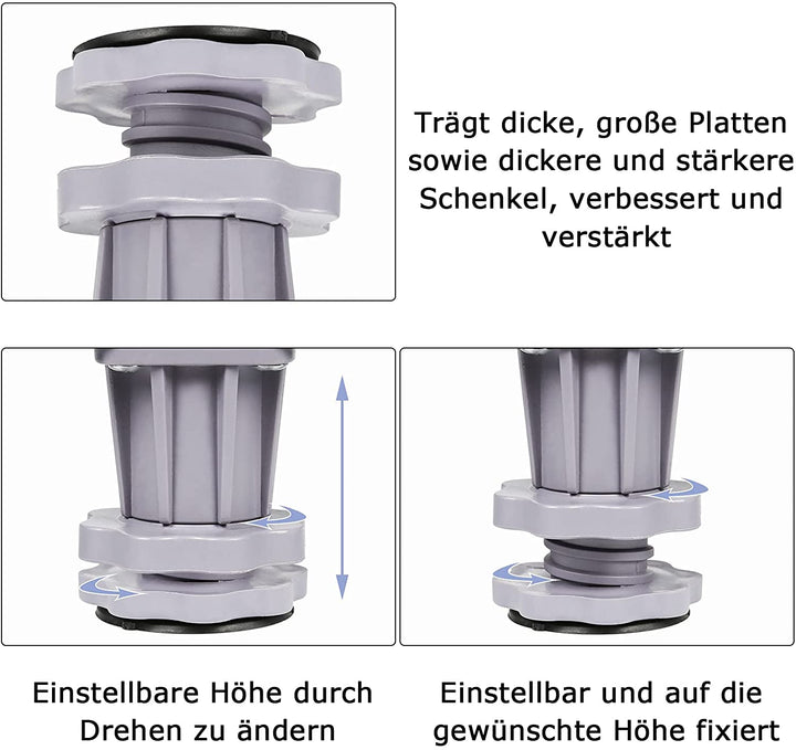Washing machine stand adjustable movable | Bowlift