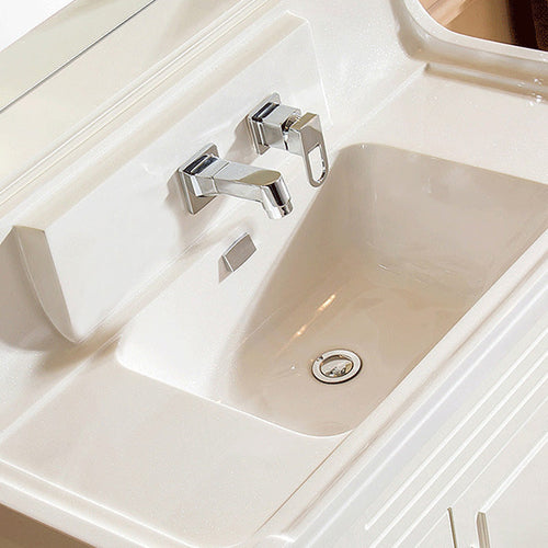 BowLift | Wall Mounted Faucet Brass Lever Handle Bathroom Faucet Hand Shower