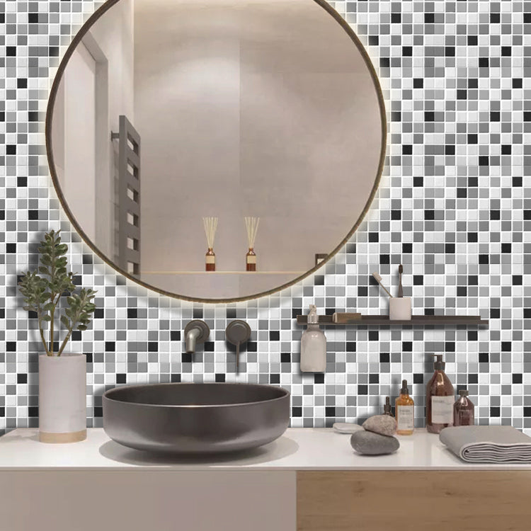 BowLift | PVC Peel & Stick Mosaic Tile Square Shape Mosaic Tiles Wallpaper