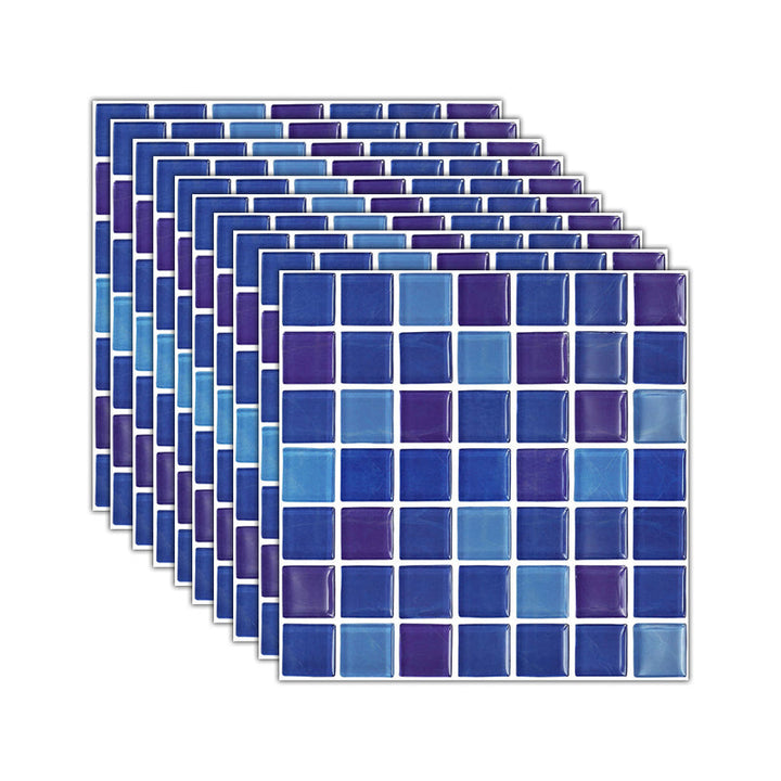 BowLift | Mosaic Tile Wallpaper PVC Waterproof Peel and Stick Wall Tile with Square Shape