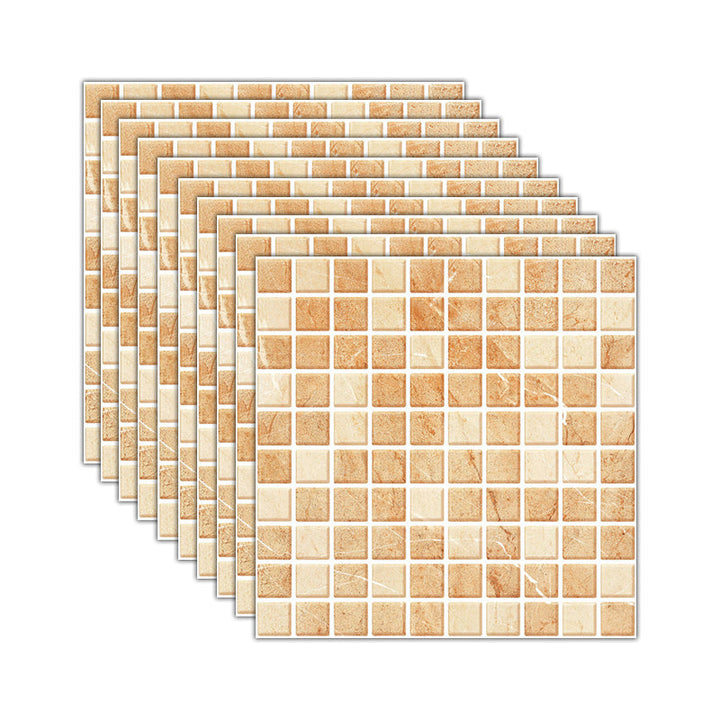BowLift | Mosaic Tile Wallpaper PVC Waterproof Peel and Stick Wall Tile with Square Shape