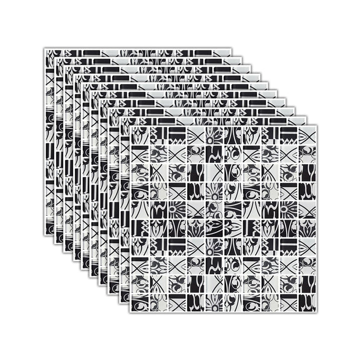 BowLift | Mosaic Tile Wallpaper PVC Waterproof Peel and Stick Wall Tile with Square Shape