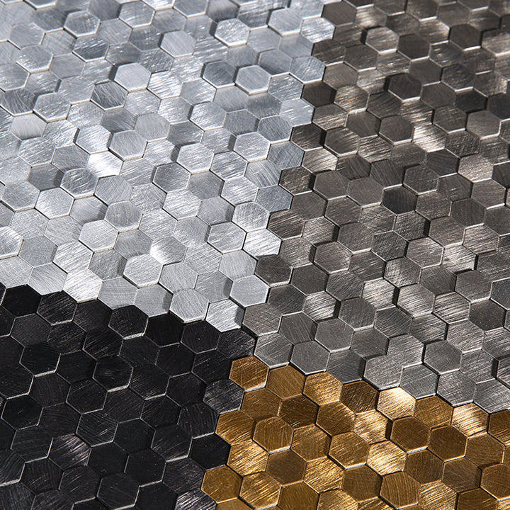BowLift | Mosaic Tiles Waterproof Peel and Stick Wall Tile with Hexagonal Shape