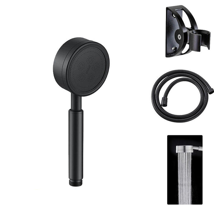 BowLift | Modern Shower Head Stainless Steel Round Metal Handheld Shower Head