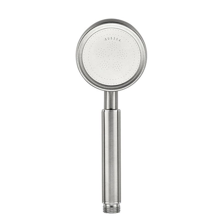 BowLift | Modern Shower Head Stainless Steel Round Metal Handheld Shower Head