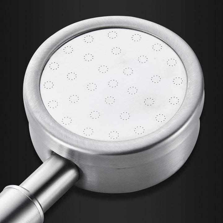 BowLift | Modern Shower Head Stainless Steel Round Metal Handheld Shower Head
