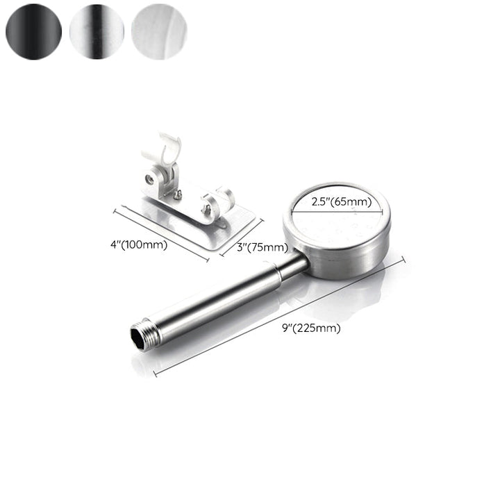 BowLift | Modern Shower Head Stainless Steel Round Metal Handheld Shower Head