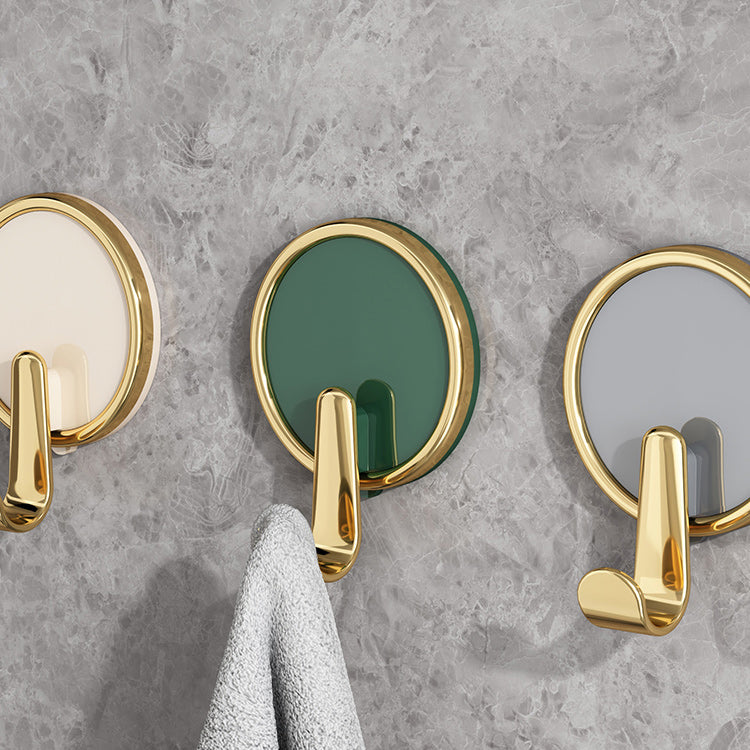 BowLift | Contemporary 8-piece bathroom set 2.91 inch high bathrobe hooks