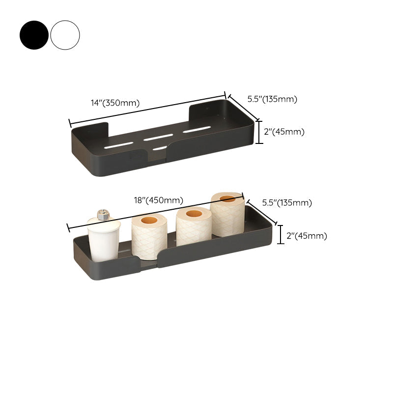 BowLift | Modern Rectangular Bathroom Shelf 2/3-Piece Bathroom Accessory Set