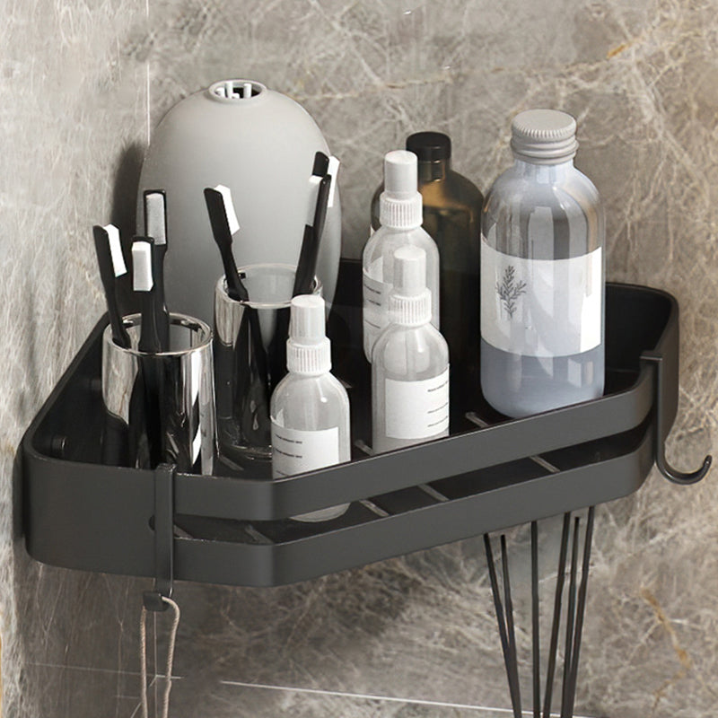 BowLift | Modern 2/3-piece Bathroom Set Stainless Steel Triangle Bath Shelf made of Aluminum