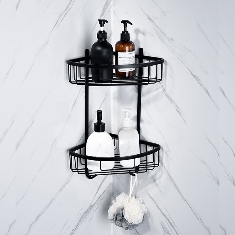 BowLift | 5-piece Modernism Bath Accessory Set in Matte Black Stainless Steel