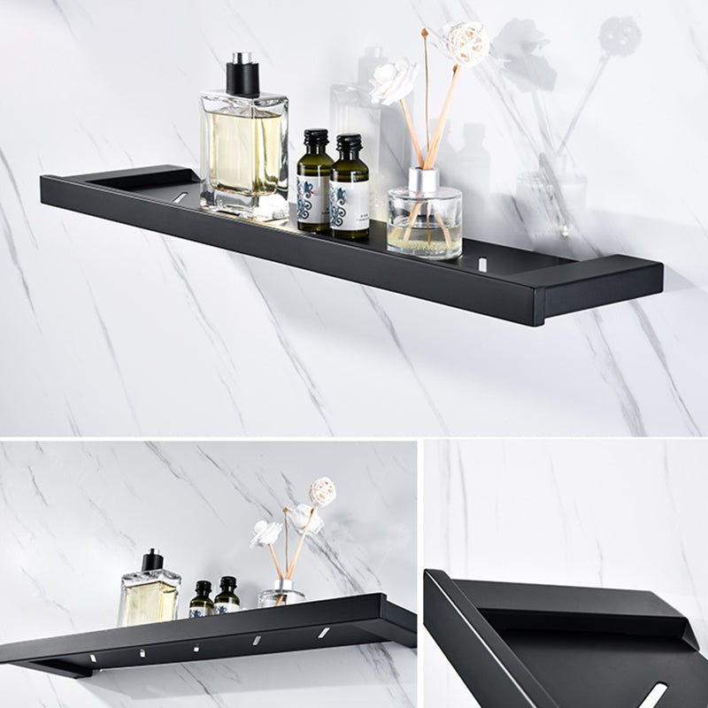 BowLift | 5-piece Modernism Bathroom Accessory Set in Matte Black Stainless Steel