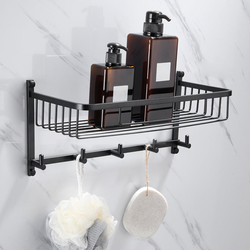 BowLift | 5-piece Modernism Bath Accessory Set in Matte Black Stainless Steel