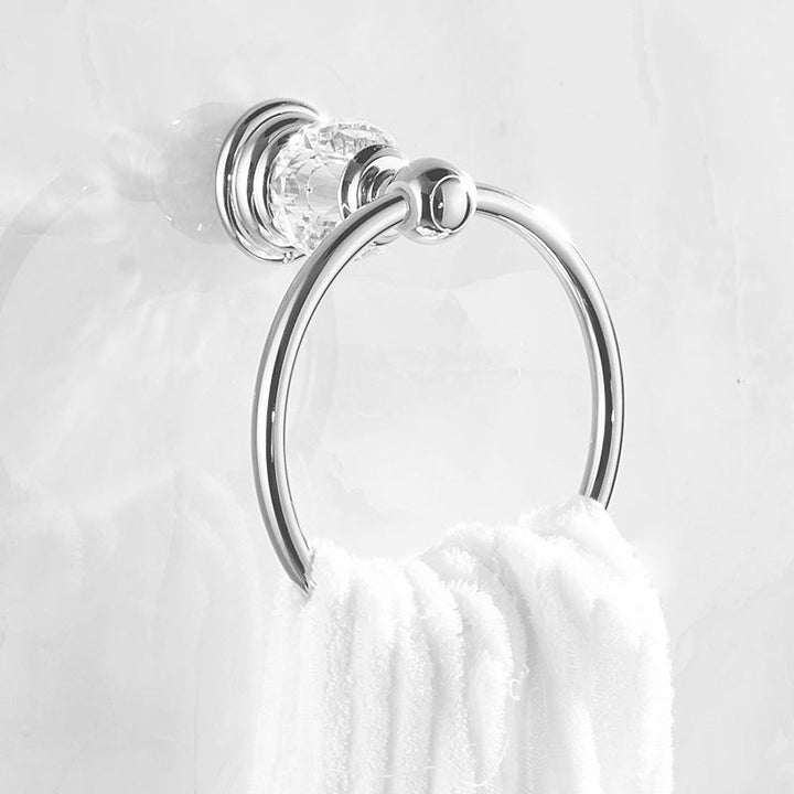 BowLift | Modern Bathroom Accessories Hardware Set Silver Accessories Hardware Set