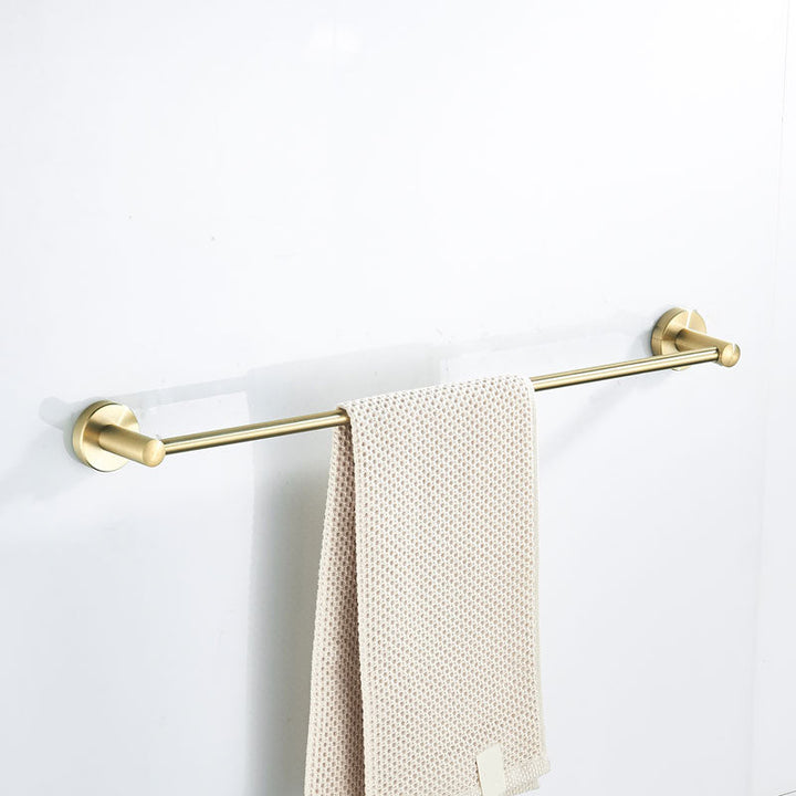 BowLift | Traditional Brushed Brass Bathroom Accessories As Individual Piece Or In Set made of Metal