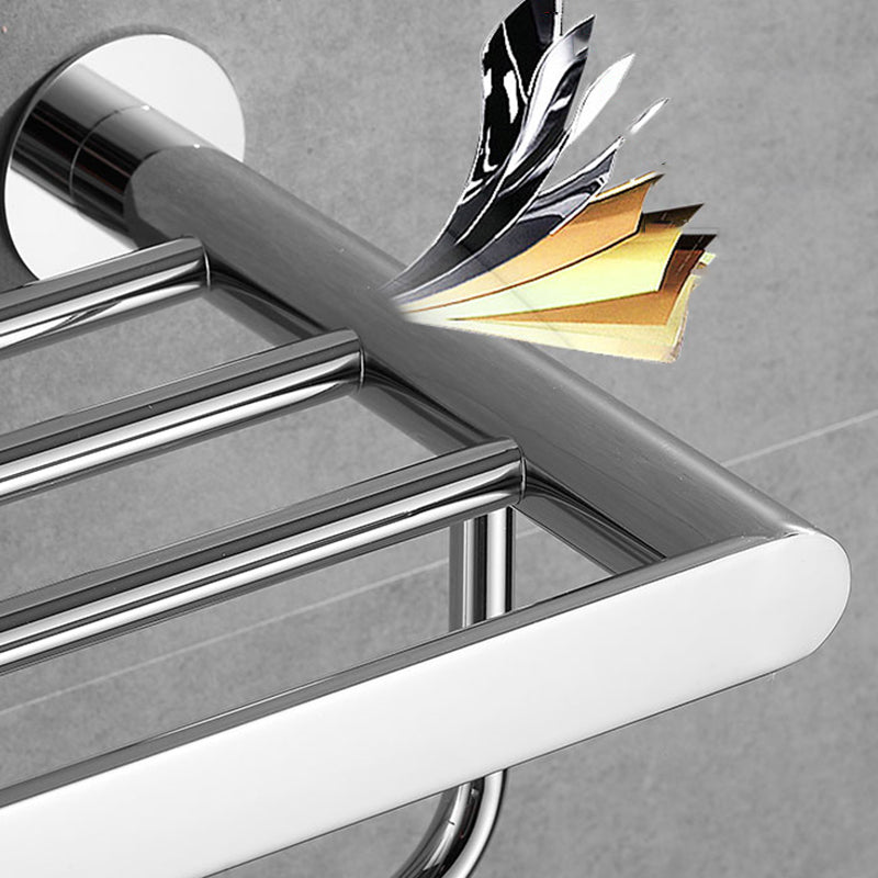 BowLift | Modern Bathroom Accessory Hardware Set Silver Bathroom Hardware Set